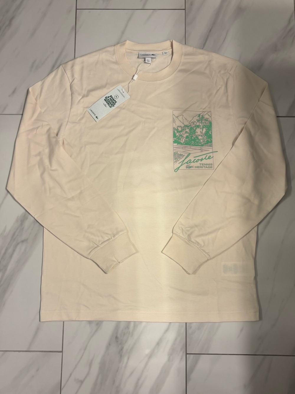 Men’s Lacoste Long Sleeve Classic Fit T-Shirt